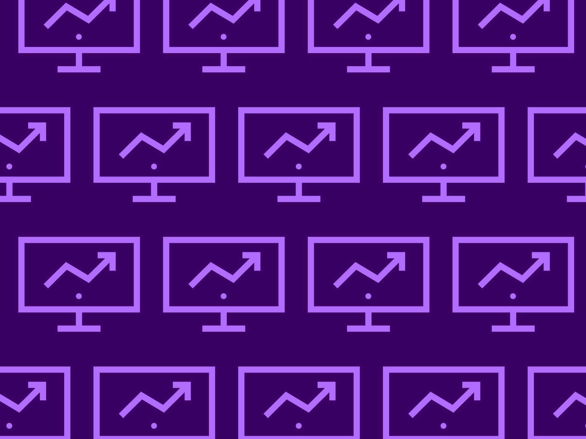 light purple computer icon dark purple background